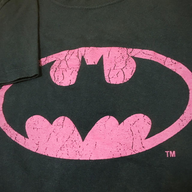 MARVEL(マーベル)のバットマン Tシャツ ピンク レディースのトップス(Tシャツ(半袖/袖なし))の商品写真