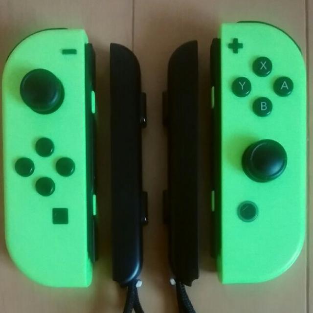 Nintendo Switch(ニンテンドースイッチ)のJoy-con (L)/(R) ネオンイエロー エンタメ/ホビーのゲームソフト/ゲーム機本体(その他)の商品写真