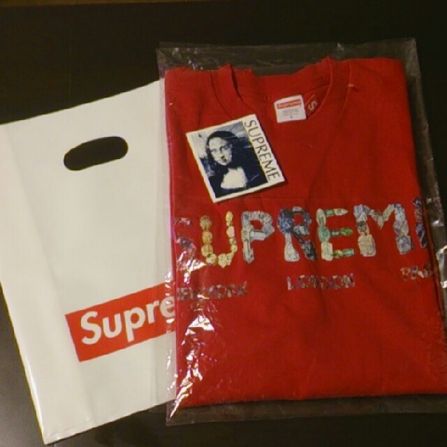 Supreme(シュプリーム)のSupreme Rocks Tee Red Large 赤 L メンズのトップス(Tシャツ/カットソー(半袖/袖なし))の商品写真