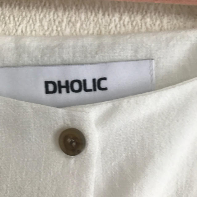dholic(ディーホリック)のスクエアネックブラウス レディースのトップス(シャツ/ブラウス(長袖/七分))の商品写真