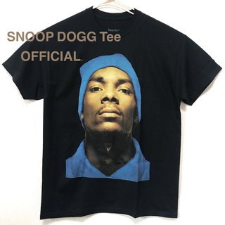 スヌープドッグ(Snoop Dogg)のXL以上 新品 SNOOP DOGG FACE Tシャツ 黒 L スヌープドッグ(Tシャツ/カットソー(半袖/袖なし))