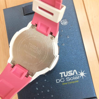 TUSA - (美品)TUSA DC Solar ダイブコンピューター2016限定色ピンクの