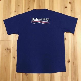 バレンシアガ(Balenciaga)のBALENCIAGA Campaign Logo T-Shirt / Blue (Tシャツ/カットソー(半袖/袖なし))