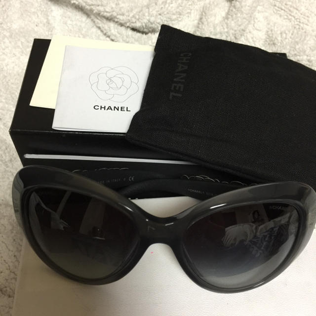 CHANEL シャネル サングラス カメリア レア 本物 - サングラス/メガネ