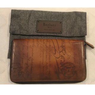 ベルルッティ(Berluti)のベルルッティBerlutiパスポート長財布スクリットTECKジップポーチ入り新品(長財布)