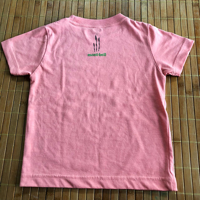 mont bell(モンベル)の子供Tシャツ キッズ/ベビー/マタニティのキッズ服女の子用(90cm~)(Tシャツ/カットソー)の商品写真