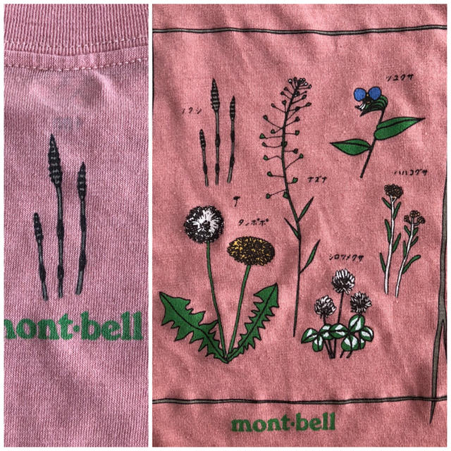 mont bell(モンベル)の子供Tシャツ キッズ/ベビー/マタニティのキッズ服女の子用(90cm~)(Tシャツ/カットソー)の商品写真