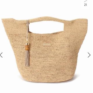 アパルトモンドゥーズィエムクラス(L'Appartement DEUXIEME CLASSE)の【新品未使用】アパルトモン HEIDI CLEIN RAFFIA BAG(トートバッグ)