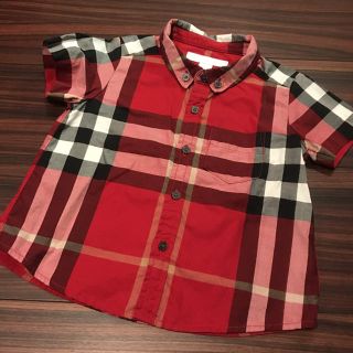 バーバリー(BURBERRY)のバーバリー 半袖シャツ 9m 中古美品 (シャツ/カットソー)