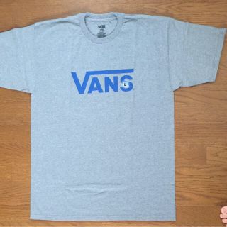 ヴァンズ(VANS)の【新品】VANS クラシック ロゴ 半袖 Tシャツ グレー Ｌサイズ(Tシャツ/カットソー(半袖/袖なし))