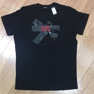 ディーゼル(DIESEL)のDIESEL Lサイズ 黒 ディーゼル ボックスロゴ  tシャツ 新品(Tシャツ/カットソー(半袖/袖なし))