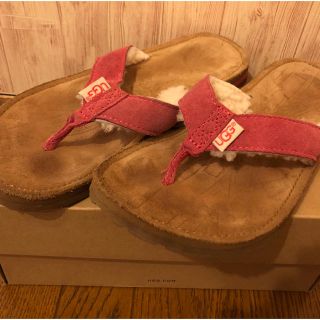 アグ(UGG)の専用♡UGG ふわもこビーチサンダル 24cm♡(ビーチサンダル)