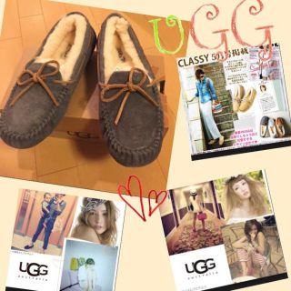 アグ(UGG)の♡新品未使用♡ UGG ダコダ グレー(ローファー/革靴)