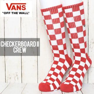 VANS ヴァンズ CHECKERBOARD II CREW SOCKS(ソックス)