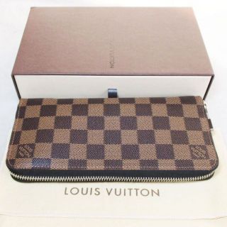 ルイヴィトン(LOUIS VUITTON)のルイヴィトン ダミエ ジッピーウォレット ヴェルティカル N61207(財布)