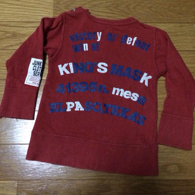 JUNK STORE(ジャンクストアー)のJUNK STORE トレーナー90cm キッズ/ベビー/マタニティのキッズ服男の子用(90cm~)(その他)の商品写真