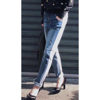 アメリヴィンテージ(Ameri VINTAGE)の未使用品 Ameri DENIM DOCKING SWEAT PANTS(デニム/ジーンズ)