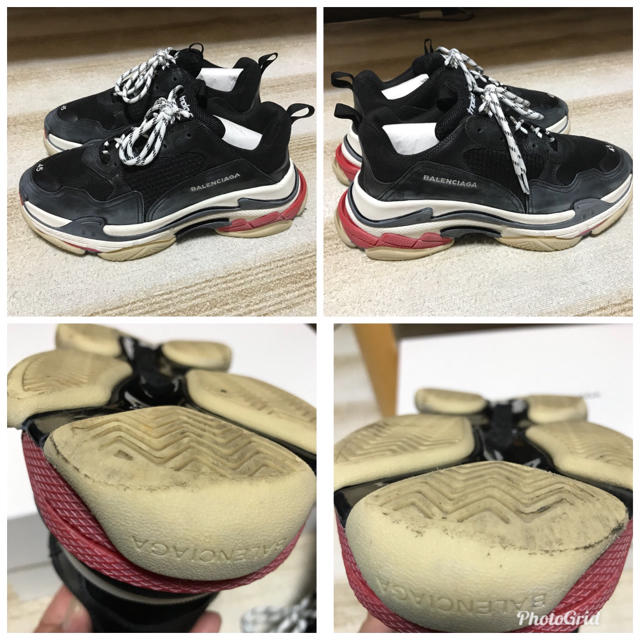値下げ‼️ Balenciaga triple s NOIR USED 45 値下げ‼️ Balenciaga triple s NOIR USED 45