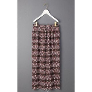 ビューティアンドユースユナイテッドアローズ(BEAUTY&YOUTH UNITED ARROWS)の6(ROKU) ロク AFRICAN PRINT LONG SKIRT(ロングスカート)