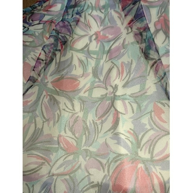 Lily Brown(リリーブラウン)のLilybrown フラワーオーガンジーフレアスカパン レディースのスカート(ミニスカート)の商品写真