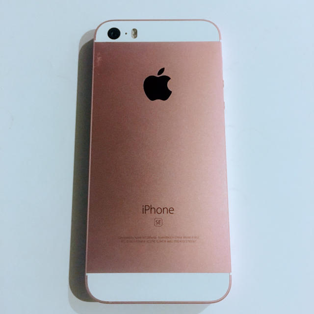 iPhone SE 64gb SIMフリー Rose Gold