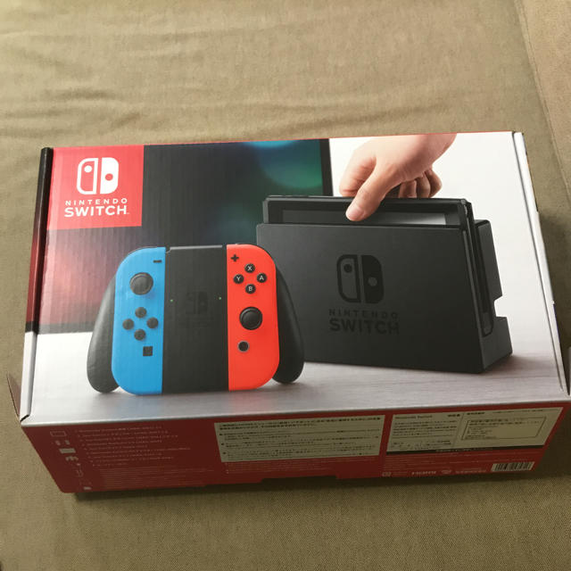 【新品未開封、即納】ニンテンドースイッチ　ネオンカラー