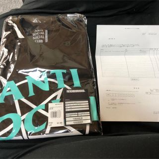 ネイバーフッド(NEIGHBORHOOD)のアンチソーシャルソーシャルクラブ ×ネイバーフッド コラボTシャツ(Tシャツ/カットソー(半袖/袖なし))