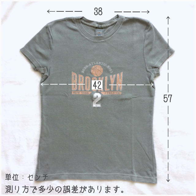 Old Navy(オールドネイビー)の【OLD NAVY】Tシャツ【Mサイズ】レディース（カーキ色） レディースのトップス(Tシャツ(半袖/袖なし))の商品写真