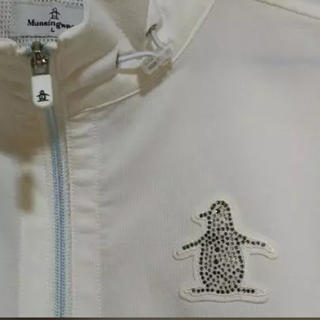 マンシングウェア(Munsingwear)の新品 マンシング 白 UVカット スポーツジャケット(ウエア)