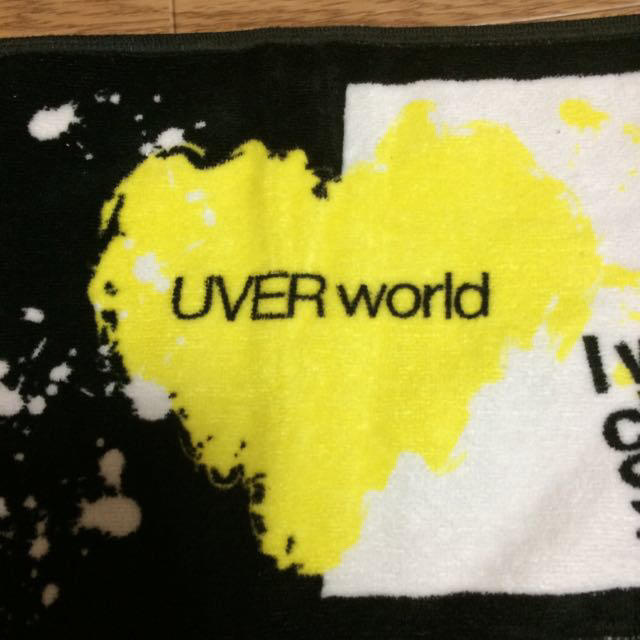 UVERworldマフラータオル エンタメ/ホビーのタレントグッズ(アイドルグッズ)の商品写真