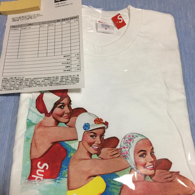 Supreme(シュプリーム)のswimmers tee サイズM メンズのトップス(Tシャツ/カットソー(半袖/袖なし))の商品写真