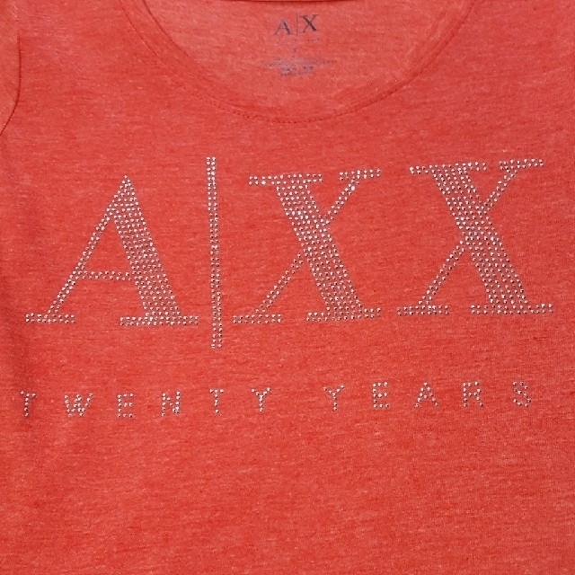 ARMANI EXCHANGE(アルマーニエクスチェンジ)のアルマーニエクスチェンジ Tシャツ A/XX TWENTY YEARS  レディースのトップス(Tシャツ(半袖/袖なし))の商品写真