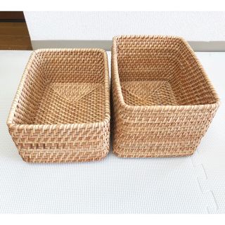 ムジルシリョウヒン(MUJI (無印良品))のくまさん様 専用(バスケット/かご)