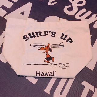 ピーナッツ(PEANUTS)のモニホノルル✩Hawaii限定日焼けSNOOPYバッグ(ハンドバッグ)