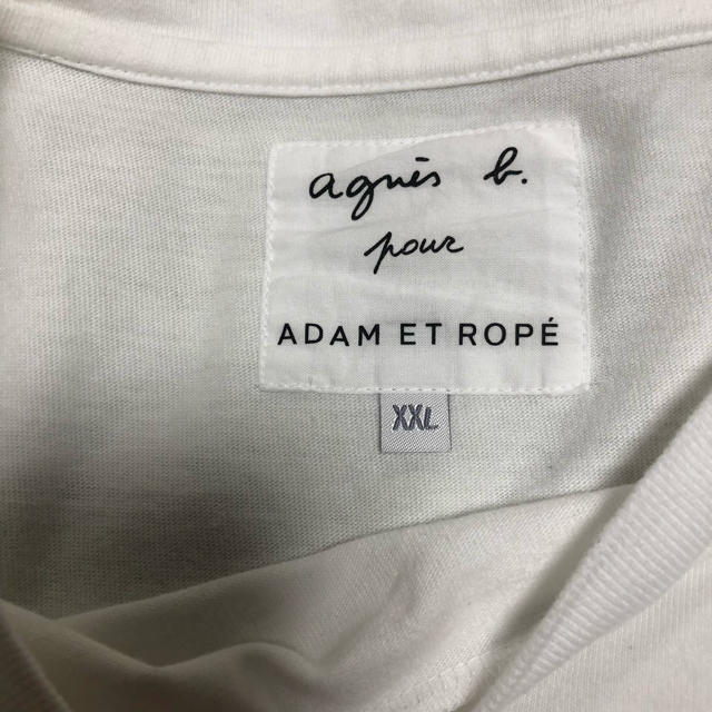 Adam et Rope'(アダムエロぺ)のagnes b. ADAM ET ROPE BOX LOGO T-shirts メンズのトップス(Tシャツ/カットソー(半袖/袖なし))の商品写真