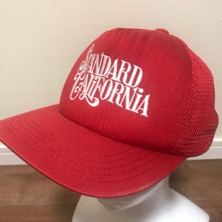 スタンダードカリフォルニア(STANDARD CALIFORNIA)の【掘出物】Standerd California Mesh Cap Red(キャップ)