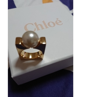 クロエ(Chloe)のChloe…パールリング最終値下げ(リング(指輪))