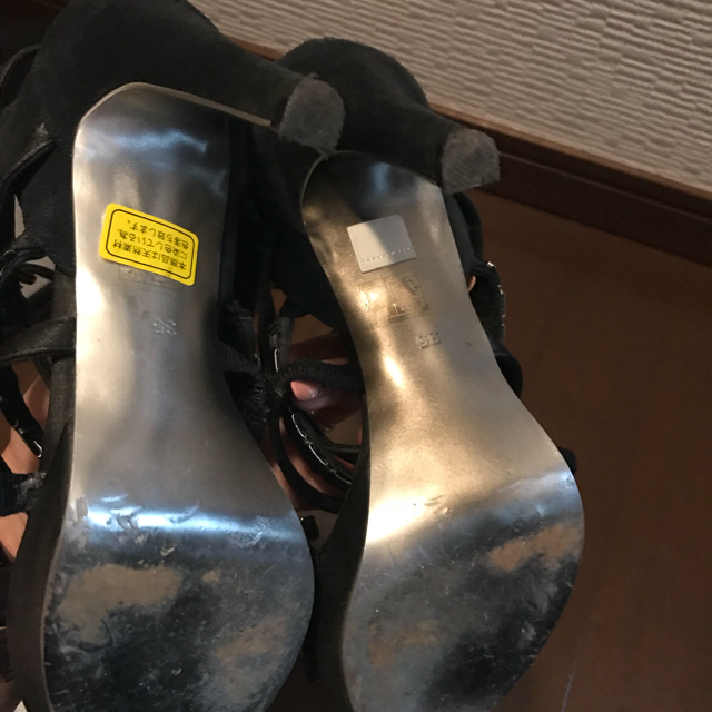 DIESEL(ディーゼル)のディーゼル ハイヒール サンダル 22.5本革 レディースの靴/シューズ(サンダル)の商品写真