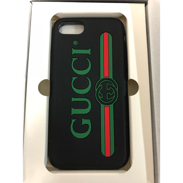 Gucci - 新品同様 極希少品 GUCCI  iPhoneケース ブラック グッチの通販 by 555｜グッチならラクマ