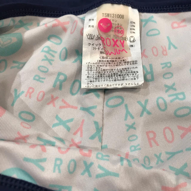 Roxy(ロキシー)のロキシー 130 水着 ネイビー キッズ/ベビー/マタニティのキッズ服女の子用(90cm~)(水着)の商品写真