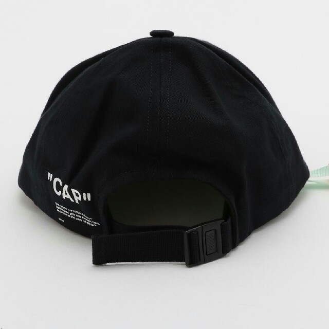 Off-White QUOTE BASEBALL CAP キャップ オフホワイト