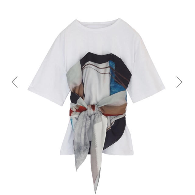Ameri VINTAGE - ameri vintage アメリ 完売 スカーフ Tシャツの通販 Ameri VINTAGE - ameri vintage アメリ 完売 スカーフ Tシャツの通販