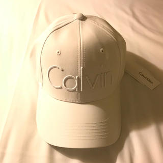 カルバンクライン(Calvin Klein)のカルバンクライン Calvin Klein  キャップ ホワイト(キャップ)