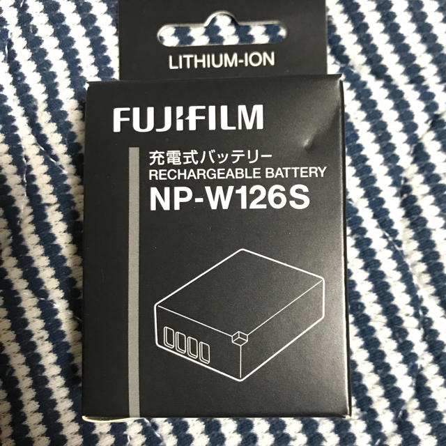 純正 FUJIFILM バッテリー NP-W126S