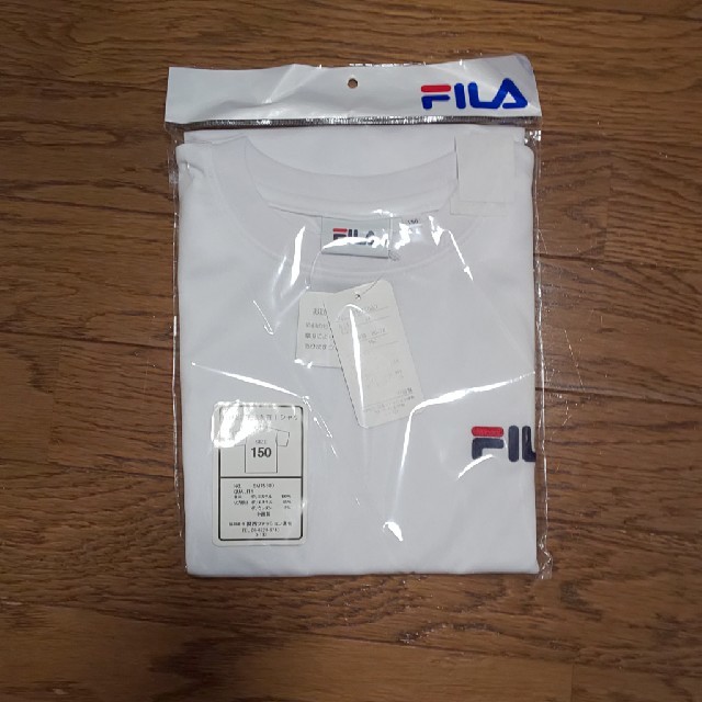FILA(フィラ)のひちここ様専用半袖白Tシャツ 150 キッズ/ベビー/マタニティのキッズ服男の子用(90cm~)(Tシャツ/カットソー)の商品写真