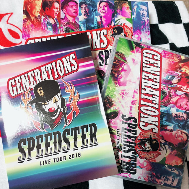 GENERATIONS SPEEDSTER 初回盤 エンタメ/ホビーのDVD/ブルーレイ(ミュージック)の商品写真