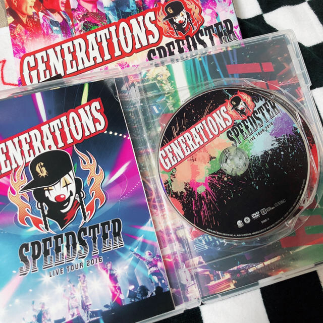 GENERATIONS SPEEDSTER 初回盤 エンタメ/ホビーのDVD/ブルーレイ(ミュージック)の商品写真