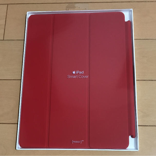 Apple(アップル)のiPad 9.7 SmartCover product red 新品 スマホ/家電/カメラのスマホアクセサリー(iPadケース)の商品写真