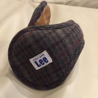 リー(Lee)の新品♡Leeウール調チェック柄イヤーマフ(イヤーマフ)