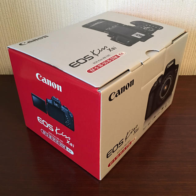 【新品・未使用】Canon EOSKissX8i レンズキット
